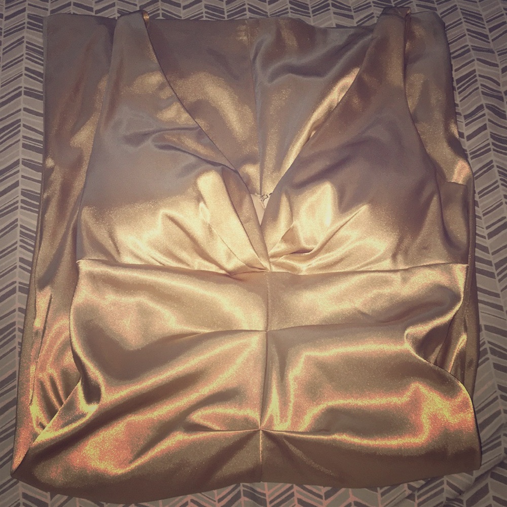 Gold Formal dress